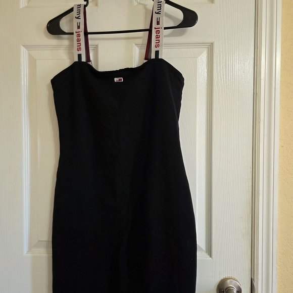 Tommy Hilfiger Dresses & Skirts - Tommy Hilfiger Black Strap Bodycon Dress
